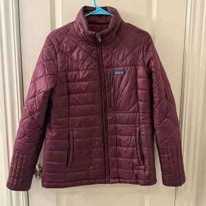 Patagonia Burgundy Quilted Jacket